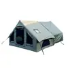 Barraca inflável de camping para 6-12 pessoas, barraca de equipamento de camping tipo cabana, barraca de viagem portátil para viagens de carro