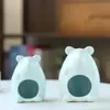 Nido de Cerámica para Hámster Nido Refrigerante Habitación Cuatro Estaciones Universal Casa para Dormir Nido para Mascotas Refugio para Hámster Lindo Nido para Dormir de Canguro