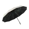 En stock al por mayor 70% de descuento Paraguas automático completo para hombre con 60 varillas, resistente y a prueba de viento, apto para lluvia y sol