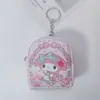 Cartera de Monedas Linda y Compacta Estilo Ins, Se Puede Colgar en una Mochila, con un Diseño Creativo de Dibujos Animados, Mini Bolsa para Guardar Auriculares y Llaves