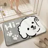 Alfombra de Imitación Cachemir Linda de Dibujos Animados Más Vendida en el Hogar Felpudo Decorativo para Sala de Estar Resistente a la Suciedad Suave Agradable al Tacto Alfombra de Dormitorio