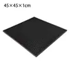 Venta directa de fábrica nuevo posavasos de bar de silicona negro cuadrado rectangular redondo de alta calidad