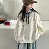 Conjunto de Ropa para Niñas Otoño 2026 Nuevo Estiloso Ropa Infantil para Niños Mayores Moda Primavera y Otoño Sudadera y Jeans Conjunto de Dos Piezas