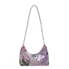 Bolso de mano con cadena de estilo chino nuevo al por mayor para mujer, Bolso de hombro con bordado de flores nuevo Otoño 2026, Bolso de axila de moda