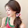 Goma Elástica Gruesa de Goma Linda Banda para el Cabello Versátil Titular Nuevo Verano de Gama Alta Goma para el Cabello Dibujos Animados Accesorios para el Cabello