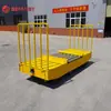 Bateria Livre de Manutenção Veículo Ferroviário Industrial Transportador de Rolos Transversais Veículo Elétrico de Plataforma Carrinho de Tradução de Trilho de Solo