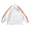 Chaqueta de primavera y otoño para hombre, cuello alto, estilo coreano, de moda holgada, de marca para niños, chaqueta estilo Hong Kong, chaqueta de uniforme de béisbol para hombre, fina