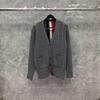 Cardigan de malha TIME BREATHE TB, estilo coreano, bonito, preguiçoso, elegante, solto, para uso externo, suéter para casal masculino e feminino