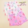 Bóxers para niñas, pantalones cortos de comercio exterior con estampado de dibujos animados de cuatro esquinas para bebés, ropa interior para niñas de escuela primaria, venta al por mayor