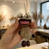 Boneca Pingente DIY Feita de Cascas de Frutas, Mesmo Estilo das dos Pontos Turísticos, Terapia Sonora Personalizada com Manivela de Casca de Fruta, Presente de Formatura