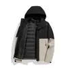 Chaquetas de Plumas para Otoño e Invierno, Ropa de Montañismo a Prueba de Viento, Impermeable y Cálida Tres en Uno para Hombres y Mujeres, En Stock al por Mayor, Compra en Grupo, Personalización