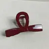Presilha de Garra Marrom para Mulheres 2025 Nova Presilha de Cabelo com Laço de Alta Qualidade para a Parte de Trás da Cabeça Grande Volume de Cabelo Presilha Tubarão Acessório de Cabeça