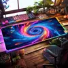 Alfombrilla de Ratón Luminosa RGB, Alfombrilla Extra Grande para Teclado de Gaming E-Sports, Alfombrilla Espesa para Escritorio de Oficina, LED Colorida Tamaño Grande al por Mayor