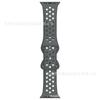 Adecuado para Correa de Apple Watch Apple Watchs8/7/6/5/Se Silicona de Color Puro Hebilla de Ocho Caracteres Correa iWatch