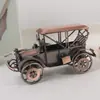 Enfeites de Motocicleta de Ferro Vintage Artesanato de Metal Criativo Entrada da Sala de Estar Aeronave Modelo de Carro Clássico Decorações