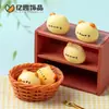 Gato de Biscoito Fofo Peças Fofas Brinquedo de Comida Decoração DIY Acessórios para Pendurar Carro Mesa Grampo de Cabelo Corda Pequenos Enfeites