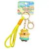 Chaveiro Pingente Original Série Ilha dos Golfinhos Fofos Pingente de Chaveiro Capivara Fofa para Mochila Escolar de Estudante