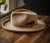 Sombrero de Fieltro de Lana Nuevo Transfronterizo Europeo y Americano para Hombre Sombrero de Jazz Británico Retro Estación Independiente Amazon Sombrero de Regalo con Pluma