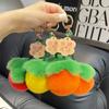 Piel Imitación Conejo Rex [Caqui Bueno] Lindo Colgante Llavero Caqui para Coche Ins Colgante para Bolso Celebridad de Internet