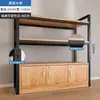 Prateleira de Armazenamento para Varanda, Armário Integrado de Armazenamento Doméstico Montado na Parede, Armário de Armazenamento Multicamadas de Chão, Suporte Multifuncional para Vasos de Plantas