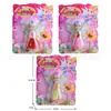 Muñeca Barbie Hada de las Flores para Niños Disfraz de Princesa Sirena Juguete para Niña Figura de Niña Ángel