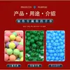 Cuentas Redondas Acrílicas de Color Sólido de 6-16 mm Material para Manualidades DIY de Niños Cuentas de Color Caramelo Cuentas Dispersas Venta al por Mayor