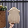 Cárdigan para Hombre, Prendas de Punto para Bebé para Abrigo, Chaleco de Primavera y Otoño, Chaleco de Punto para Niñas, Suéter de Punto para Bebé de Color Sólido con Cuello en V