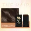 Marca de maquillaje transfronteriza Ouqianya stick natural para peinar el cabello para cubrir patillas, raíces del cabello, espacios en el cabello y cabello blanco, con aplicación de color natural y dientes de peine para peinar el cabello