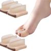Tubo adhesivo de fibra más pegamento clip separador de dedo gordo del pie corrector de hallux valgus de pie corrección de pulgar