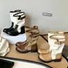 Nuevas Botas Vaqueras Western Patchwork Vintage 2026 para Mujer, Botas de Pierna Ancha Convertibles con Tacón Grueso y Punta Cuadrada