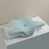 Almofada de espuma de memória para comércio exterior, almofada em formato de chifre, almofada de avião, almofada em formato de disco, almofada de suporte cervical, núcleo de almofada especial para uso doméstico, núcleo de almofada para dormitório estudantil