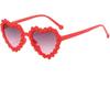 Nuevas gafas de pétalo de amor gafas de sol para niños venta al por mayor gafas de sol de moda para hombres y mujeres