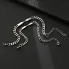 Pulsera Mobius para Pareja de Acero Inoxidable con Grabado Láser Logo Personalizado Símbolo del Infinito Pulsera Regalo del Día de San Valentín