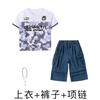 Roupas Modernas Hip-Hop para Crianças Marca Moderna Hip-Hop Roupas Soltas para Apresentação para Crianças Jeans Modernos Hip-Hop Cool Cropped Roupas para Apresentação
