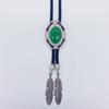 Corbata de Groom para Hombre de Moda Ojo de Gato Verde Estilo Británico Accesorios para Camisa Fotografía en Vivo Cuerda para Cuello Producto Nuevo