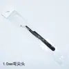 Pinça para Cílios Postiços Manual DIY Clip de Ponta Fina Manual de Manicure para Cílios Pinça para Cílios Postiços Antiestática ESD-15