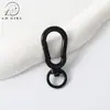 Fecho de mola de cabaça colorida transfronteiriço, fivela universal com acabamento pintado, acessórios de chaveiro DIY, fecho de decoração para pingente de bolsa