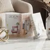 Adornos de libros falsos estilo rústico americano, decoración casera sencilla, modelo de libro de imitación, caja de exhibición de libros para mesa de café