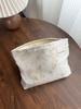 Bolsa de Cosméticos de Celebridad de Internet en Vivo Transfronteriza Bolsa de Almacenamiento de Mariposas Tela de Seda Dorada Bolsa Cuadrada Pequeña Bolsa de Viaje para Lavado Bolsa de Mano