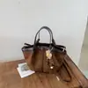 Bolso de mano de alta gama, a la moda, para mujer, nueva colección 2026, bolsa de mano tipo tote de gamuza de gran capacidad, estilo casual y retro, adecuado para ir al trabajo