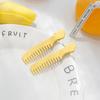 Criativo Novo Estilo Pente Pequeno Hairpin Candy Color Menina Simples Hairpin Bonito Crianças Bangs Hairpin Headdress Side Clip para Mulheres