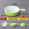 Mesa de melamina nórdica red social polvo de caracol picante hot ensaladera de frutas tazón de plástico para fideos instantáneos tazón con asa comercial