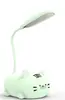 Luminária de mesa leão fofo USB recarregável luminária de mesa dobrável desktop quarto LED luz noturna criativa estudante empresa presente