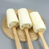 Venta caliente transfronteriza Estropajo de baño con mango de madera Estropajo de baño toalla de baño de mango largo cepillo de baño bola de baño de fibra vegetal al por mayor