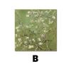 Pintura Decorativa para Sala de Estar de Estilo Medio Francés Pequeña Fresca y de Alta Gama Pintura Colgante para Restaurante Vestíbulo de Entrada Pintura de Péndulo Murales de Arte