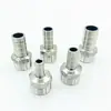 Alambre Exterior de Acero Inoxidable Alambre Interior Junta de Pagoda Salida Salida Junta Hexagonal Exterior Tubería de Gas de 4 Puntos Punta de Pagoda Boquilla para Tubería de Cuero