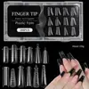 Formas para Uñas de Cristal para Extensión de Uñas, 12 Tipos Mixtos, Formas Rápidas para Uñas de Fototerapia con Escala, Formas Transparentes sin Papel para Uñas