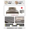 Minimalista Italiano Orelha de Elefante Couro Genuíno Cama Moderna Simples 1.8m Casal Quarto Principal Cama Grande Estofamento Macio Armazenamento Cama Silenciosa