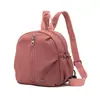 2026 Nueva Mochila Casual Ligera de Nylon de Gran Capacidad Mochila Escolar para Estudiantes para Mujeres Mochila de Viaje de Color Sólido