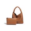 Bolsa de ombro transfronteiriça feminina coreana Bolsa de axilas para todos os jogos Bolsa de mão de grande capacidade Cor contrastante Bolsa de moda